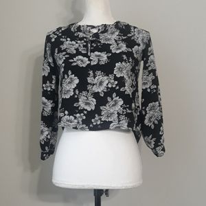 GB girls floral blouse .